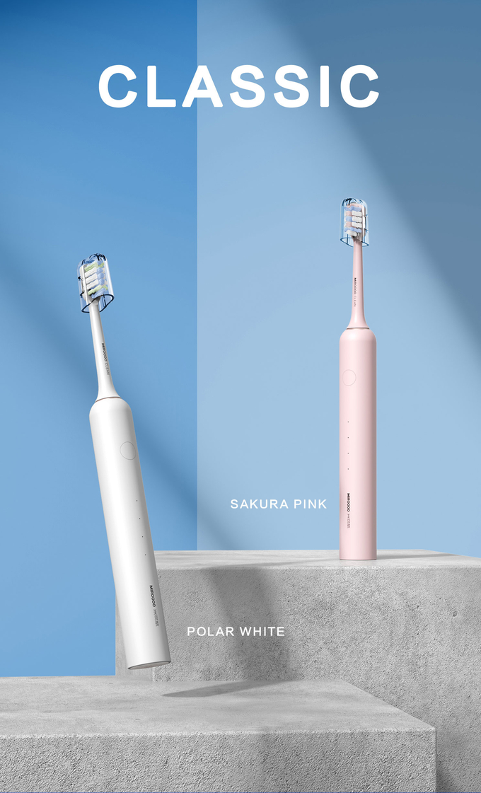 OEM USB Charging Sonic Electric Toothbrush IPX7 Waterproof Customized 2